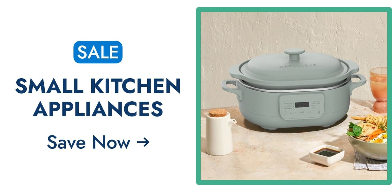Save on Small Kitchen Appliances