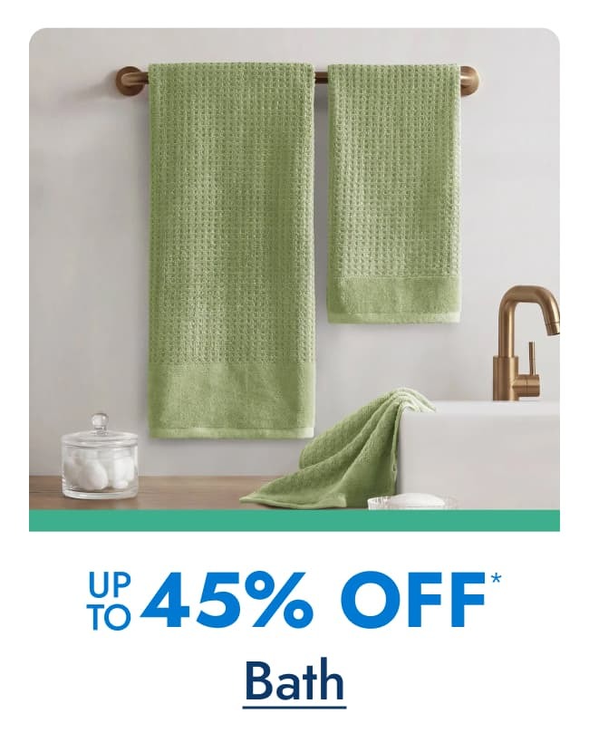 Up to 45% off Bath