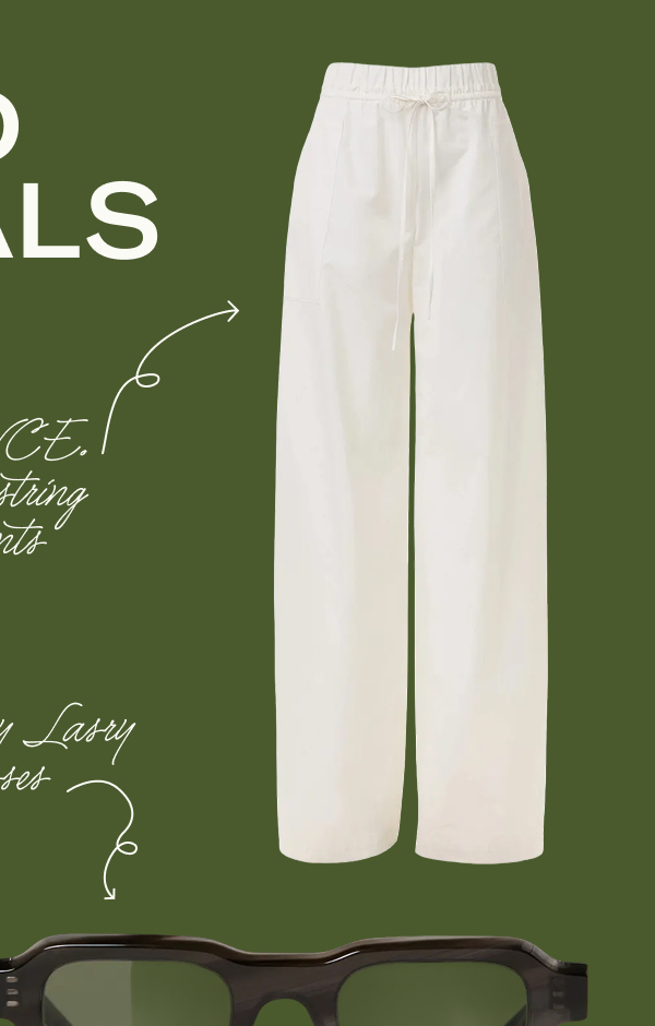 VINCE. drawstring pants Thierry Lasry sunglasses