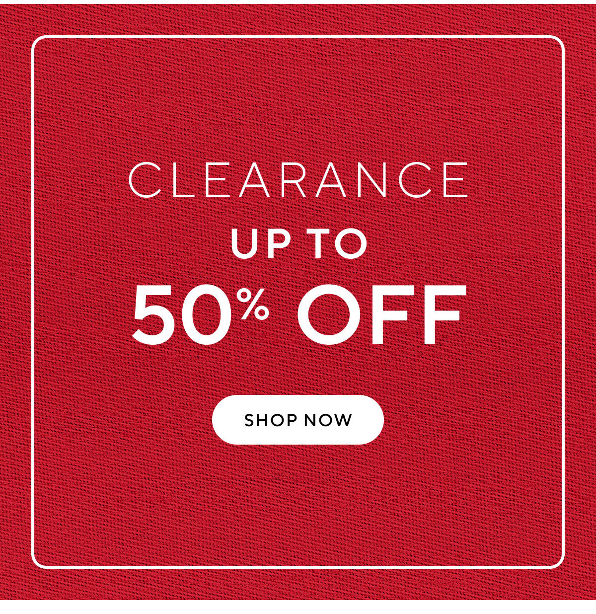 Clearance Sale