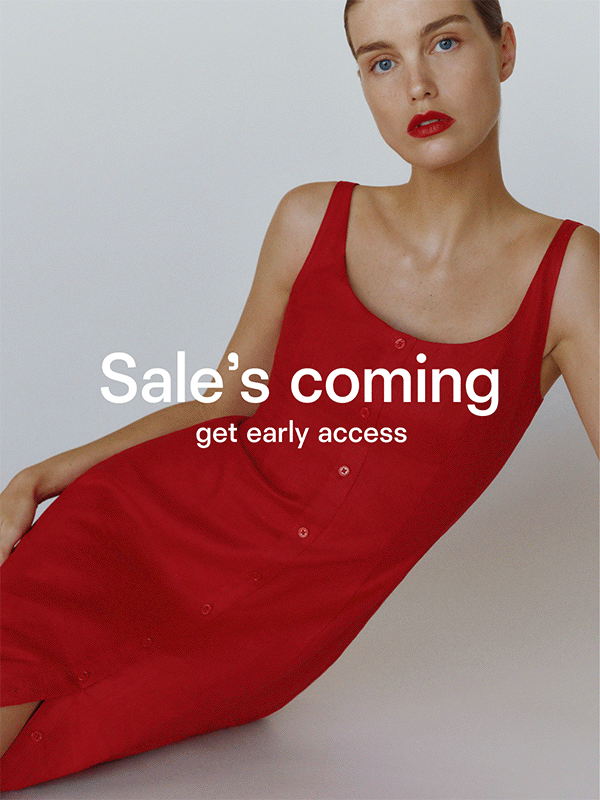 Sale's coming