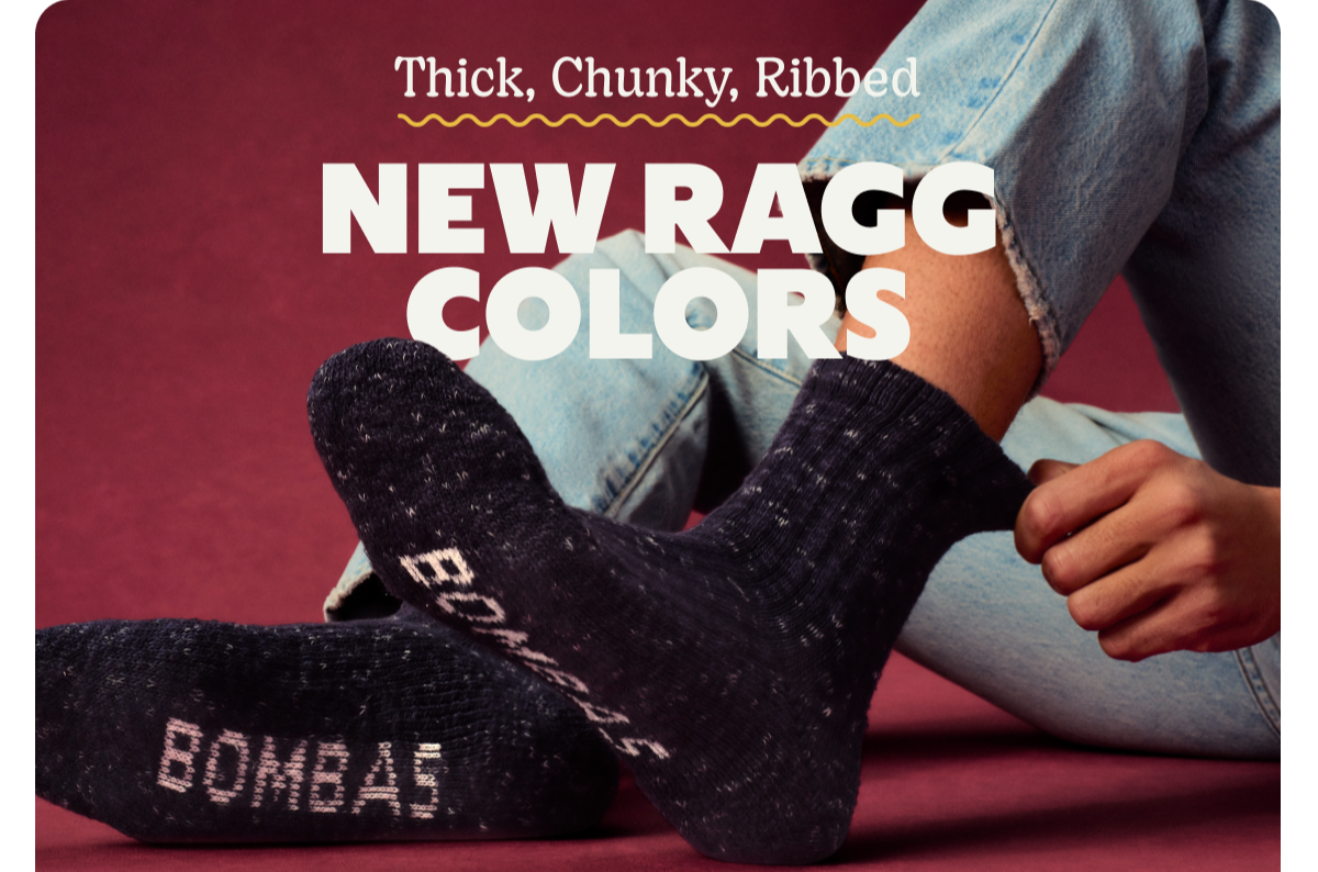 Thick, Chunky, Ribbed. NEW RAGG COLORS