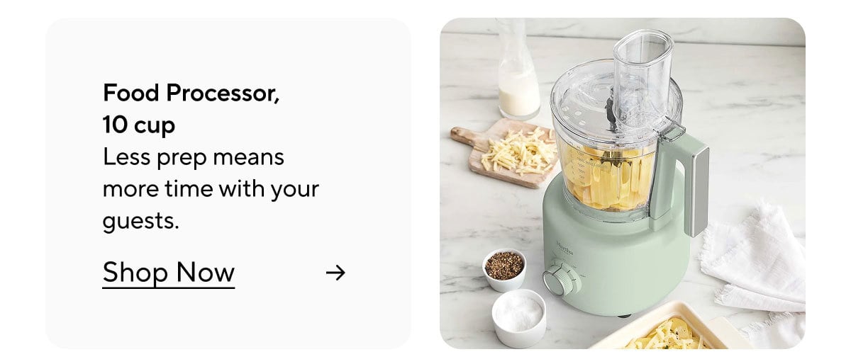 Martha Stewart by GreenPan 10-Cup Food Processor