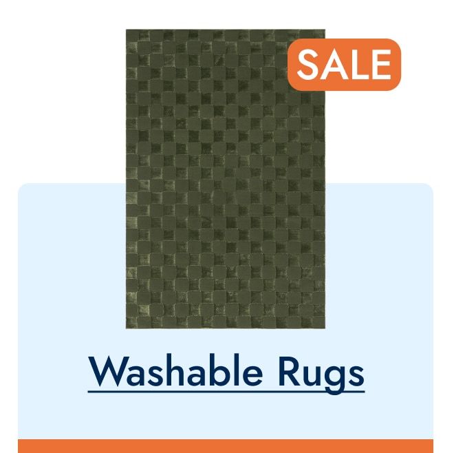 Save on Washable Rugs