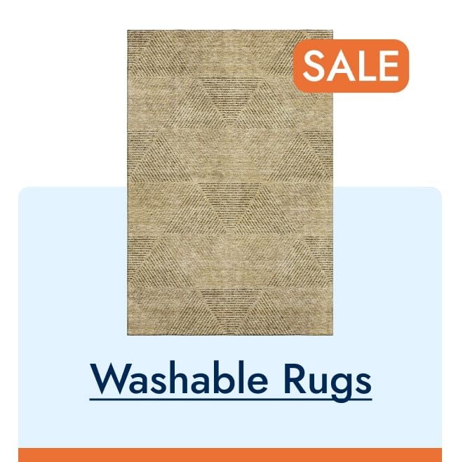 Save on Washable Rugs