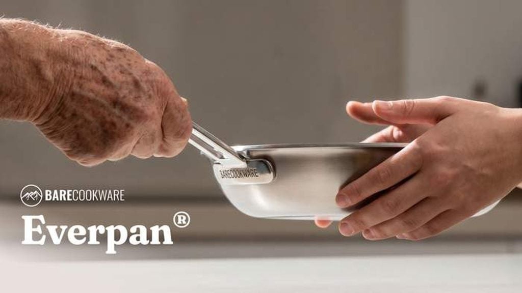 Everpan: Plasma Titanium 3-Ply Metal&nbsp;Pan