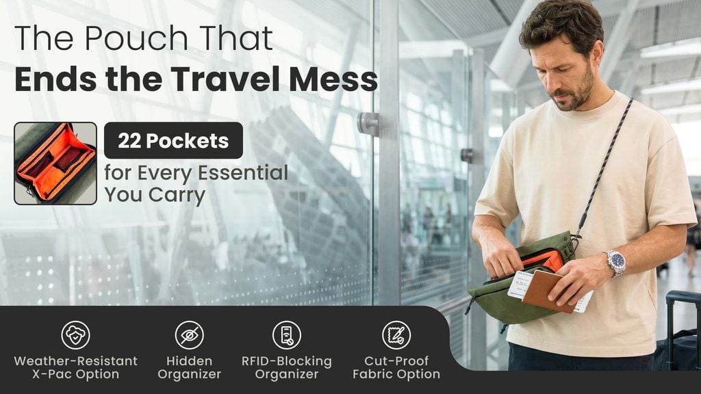 Havo Flight Pouch: Stress-Free Travel Starts Here