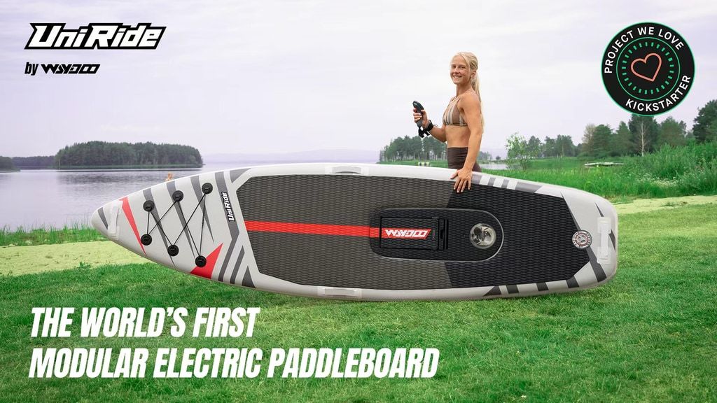 Waydoo UniRide eSUP: One Modular Core, Endless Ways to Ride