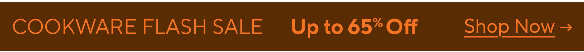 Cookware Flash Sale