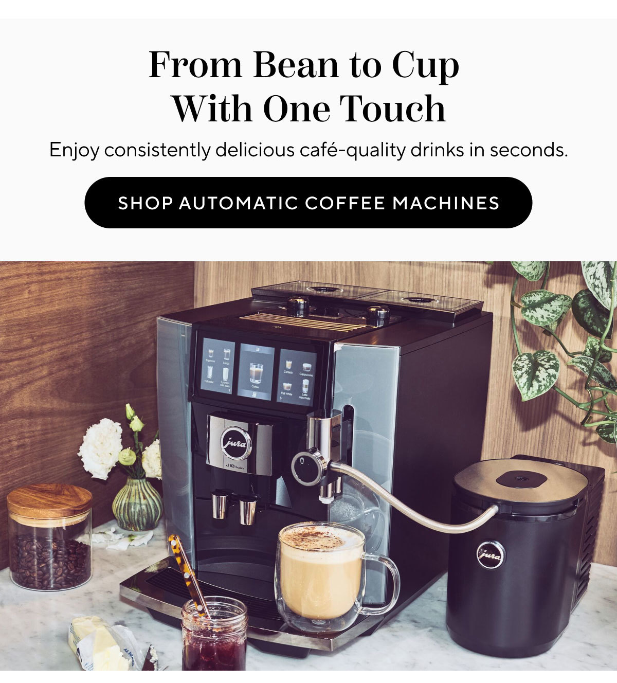 JURA J10 Twin Automatic Coffee Machine