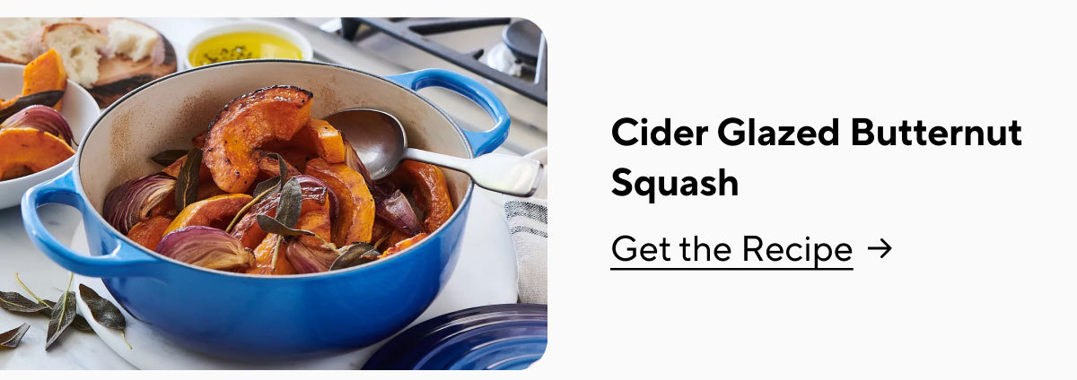 Cider Glazed Butternut Squash