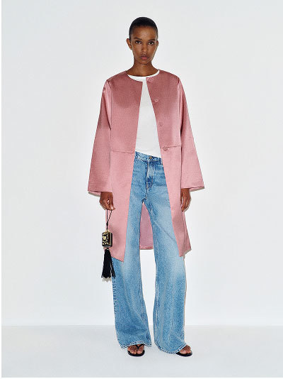 Stella Satin Coat