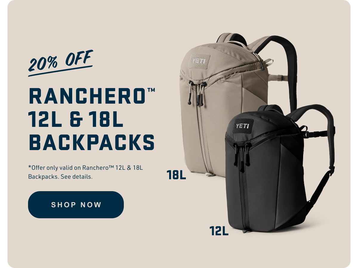 20% Off Ranchero Backpack 20% Off Ranchero Backpack