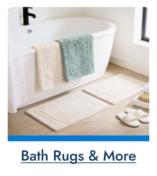 Save on Bath Rugs & Mats