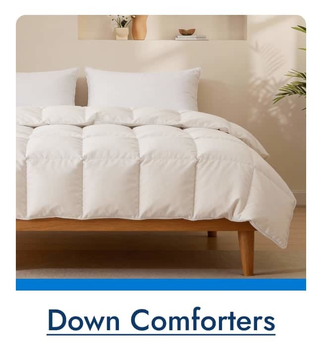 Save on Down Comforters