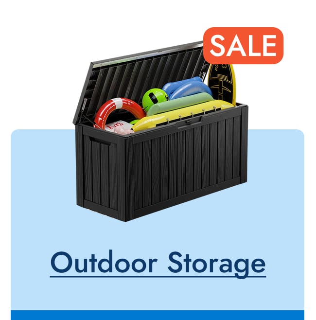 Save on Outdoor Storage