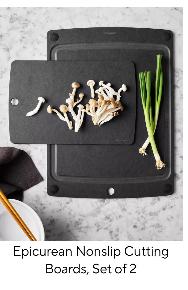 Epicurean Nonslip Cutting Boards, Set of 2