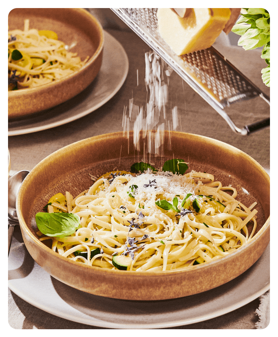 Glazed Pasta Bowl