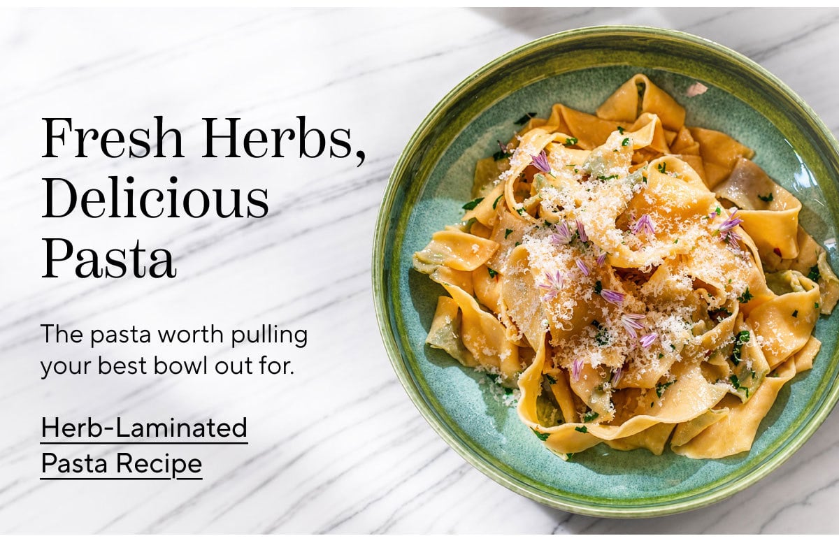 Herb-Laminated Pasta Recipe
