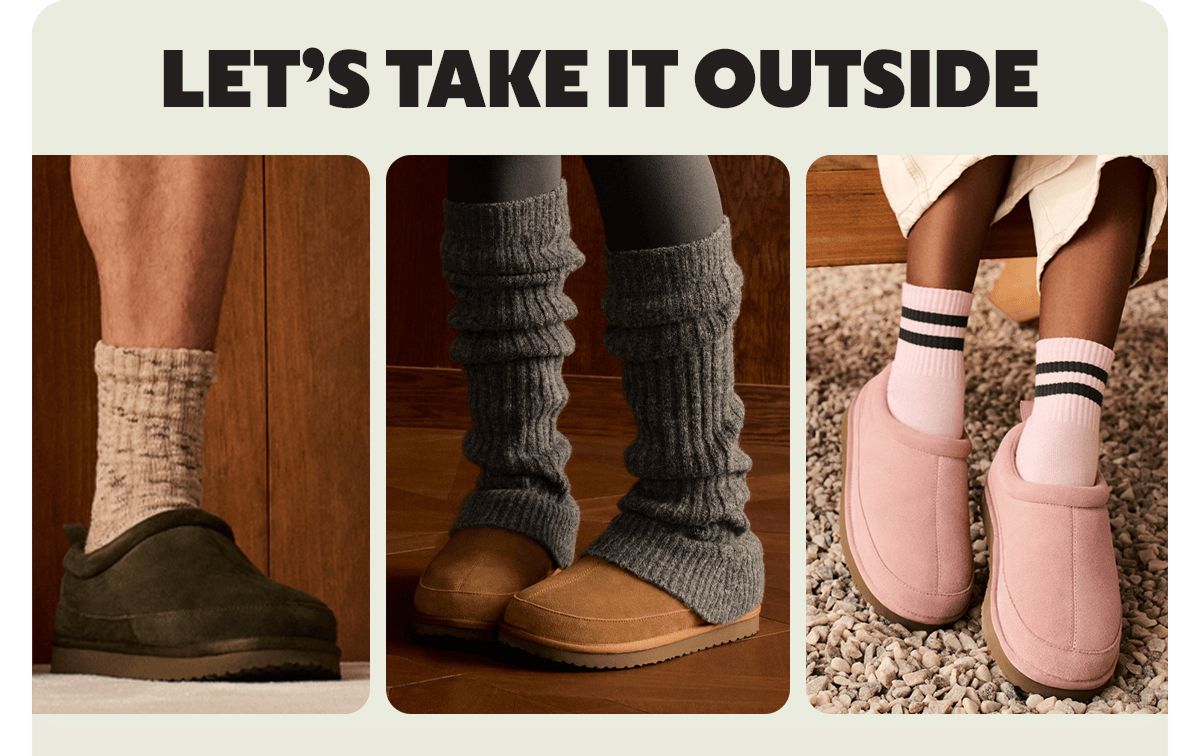 LET'S TAKE IT OUTSIDE