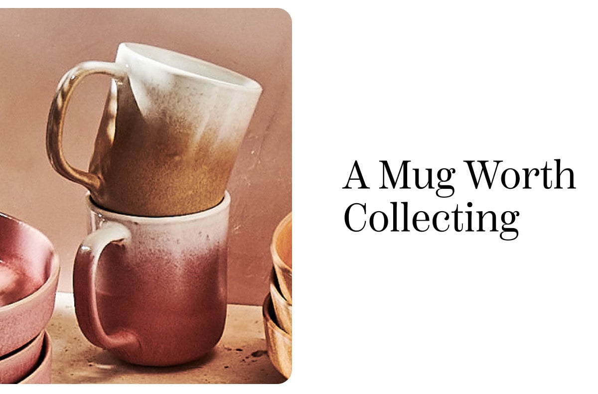 Sur la table Lucent Reactive Glaze Mug