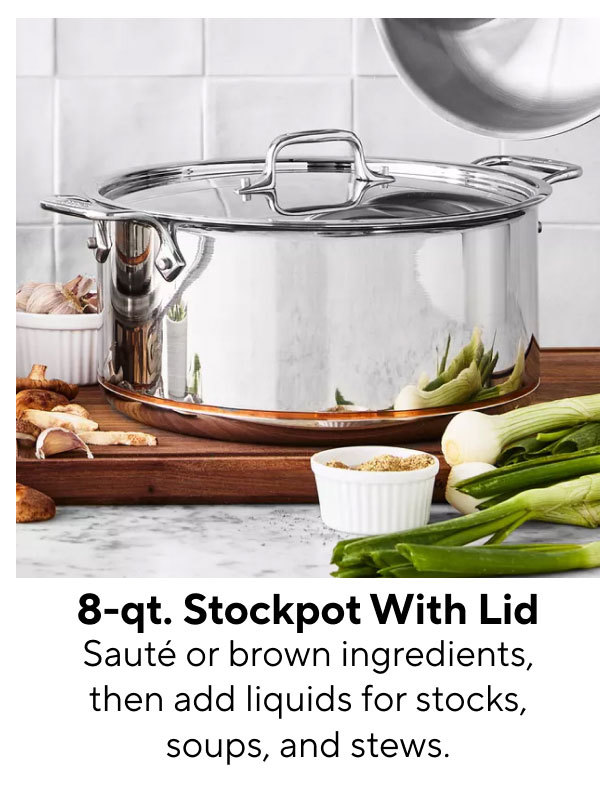 All-Clad Copper Core Stockpot, 8 qt.