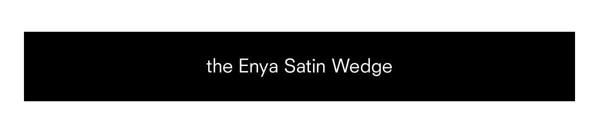 the Enya Satin Wedge