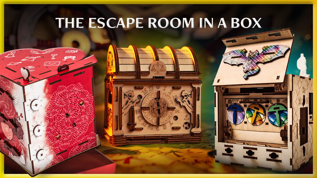 Pirate Treasure, Dragons Gate,&nbsp;and Heartlock Puzzle Box