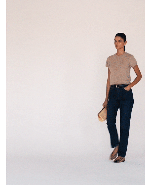 Cynthia High Rise Straight Jeans