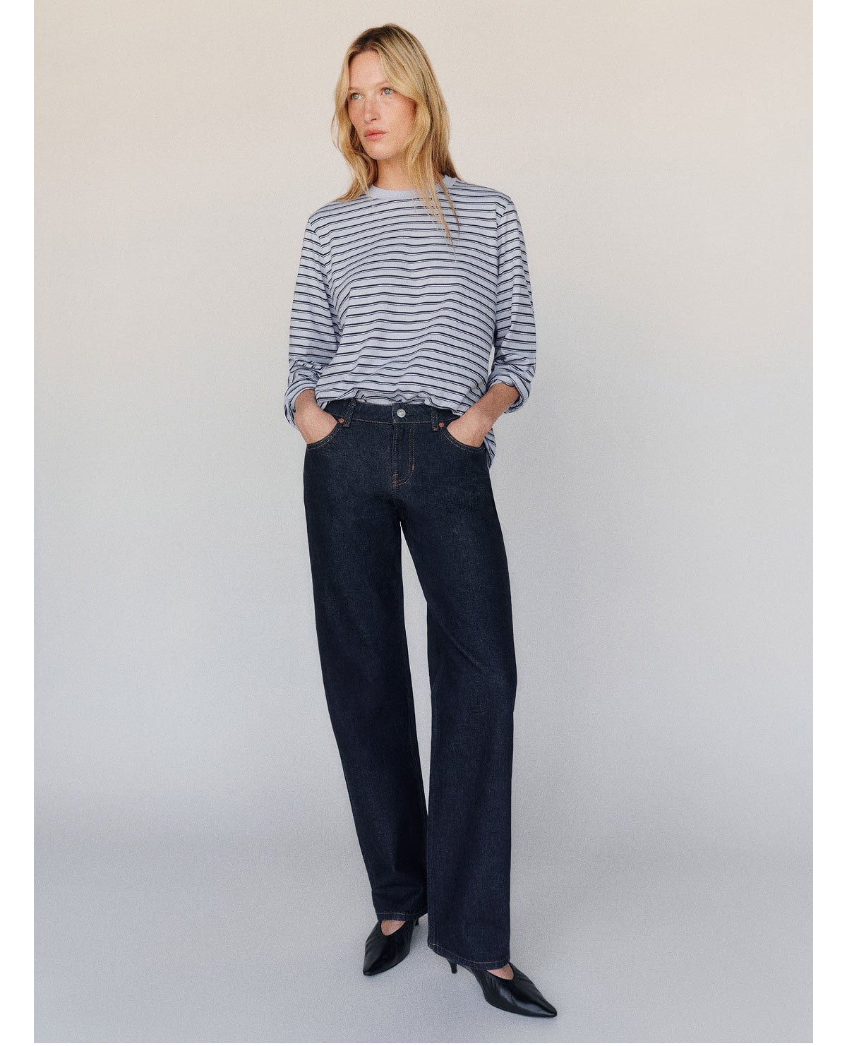 Charlee Low Rise Straight Leg Jeans