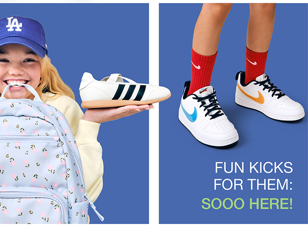 Fun Kicks For Them: Sooo Here!