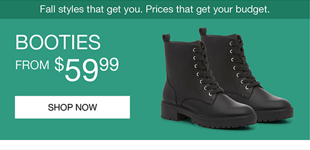 Booties From $59.99 | Shop Now
