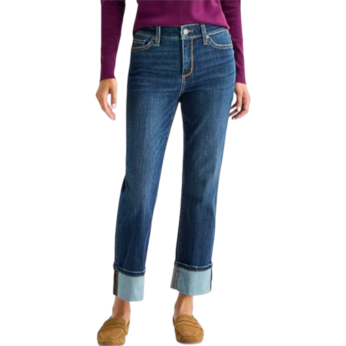 St. John's Bay Womens High Rise Straight Leg Jeans