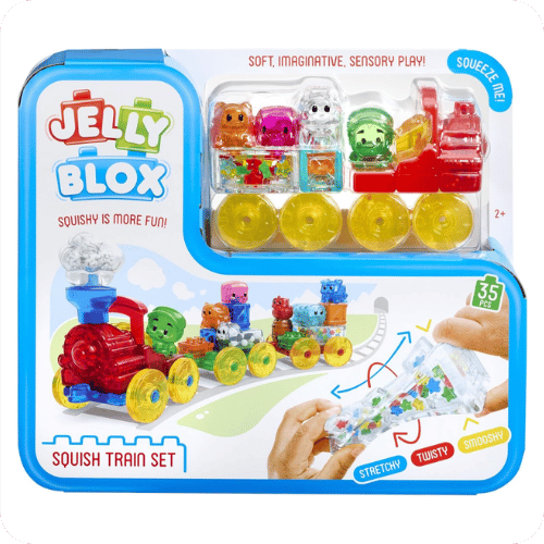 Jelly Blox Squish Train Set