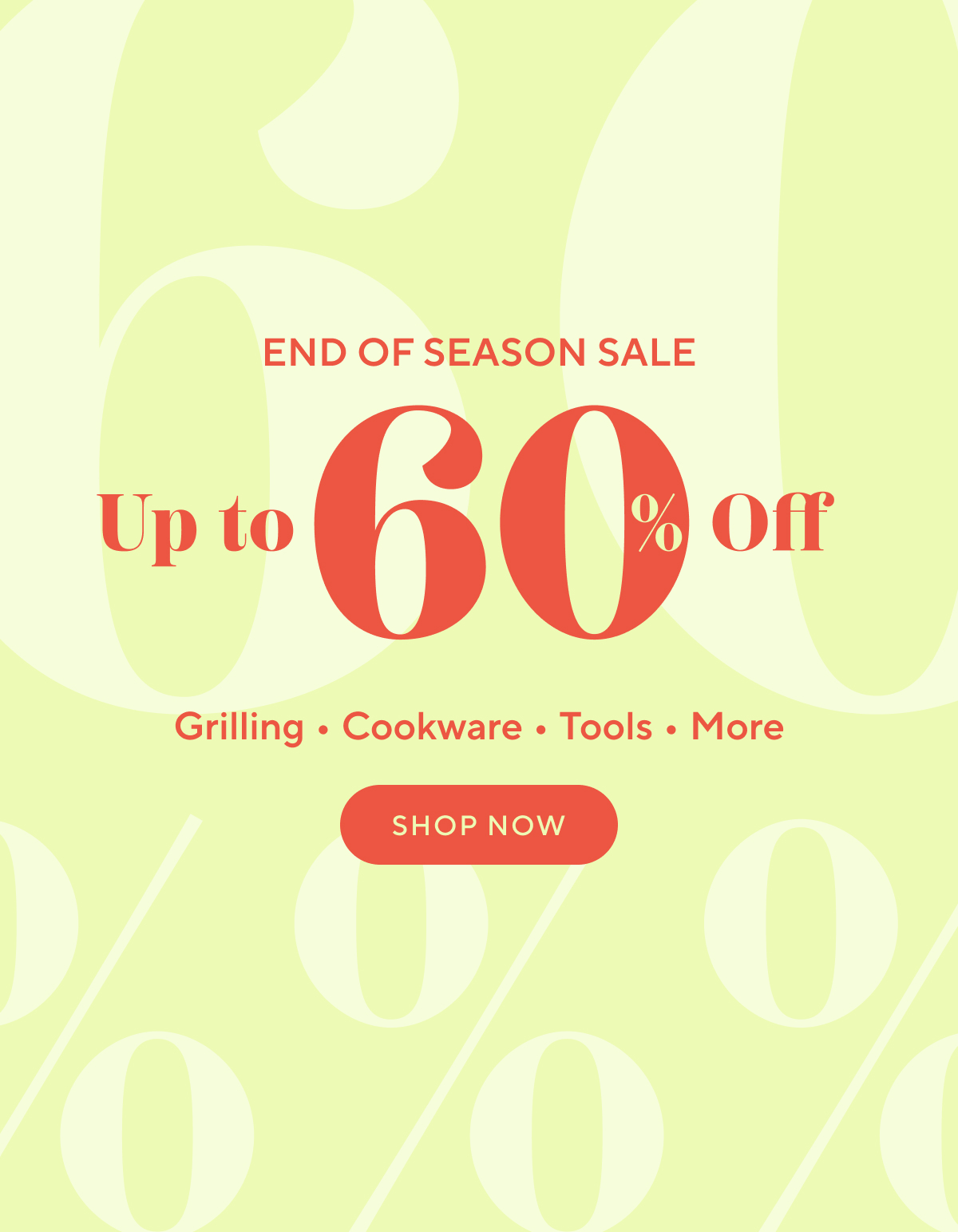 Sale Up To 60% Off