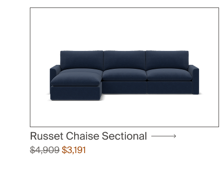 The Russet 4-Piece Reversible Chaise Sectional