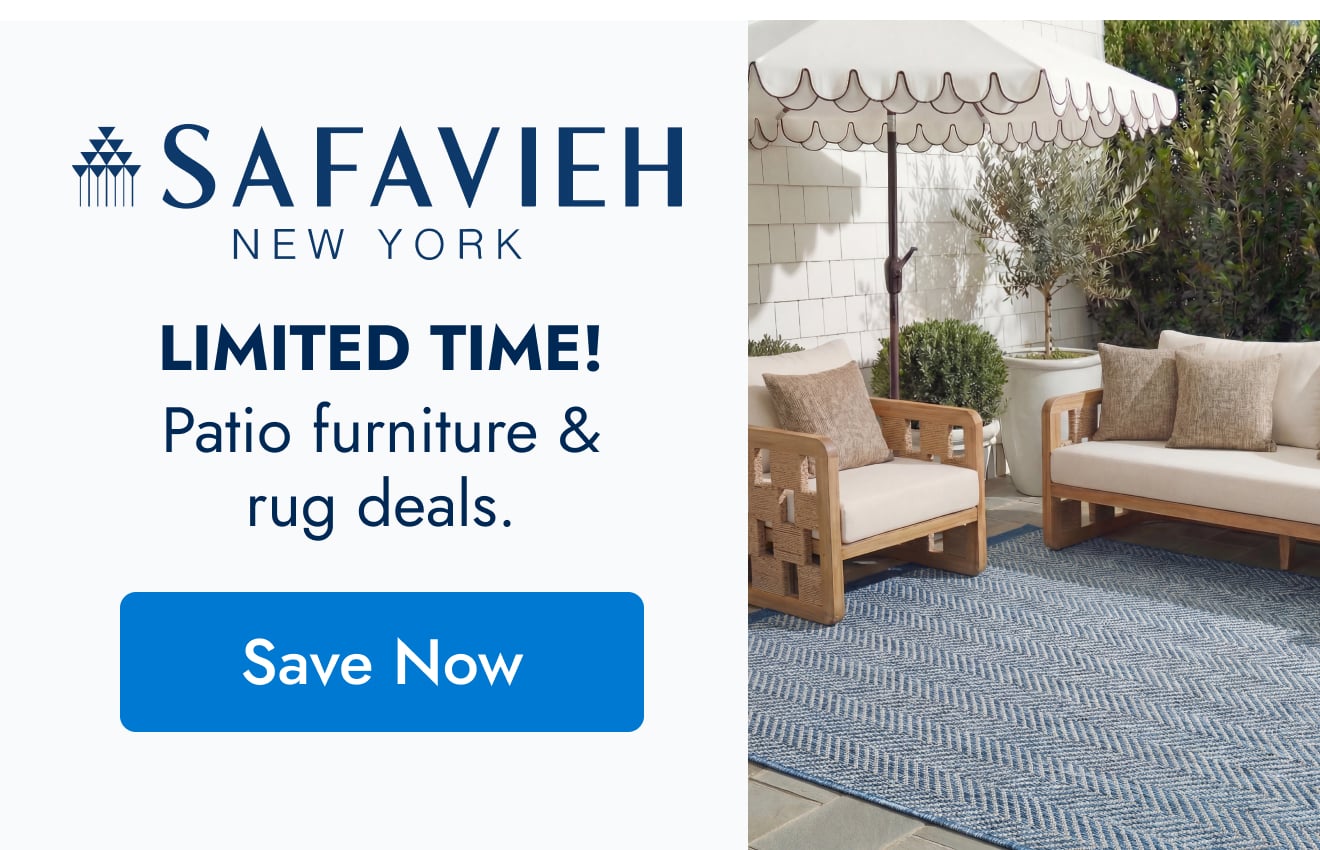Safavieh: Last Chance! Patio & Rug Clearance Deals
