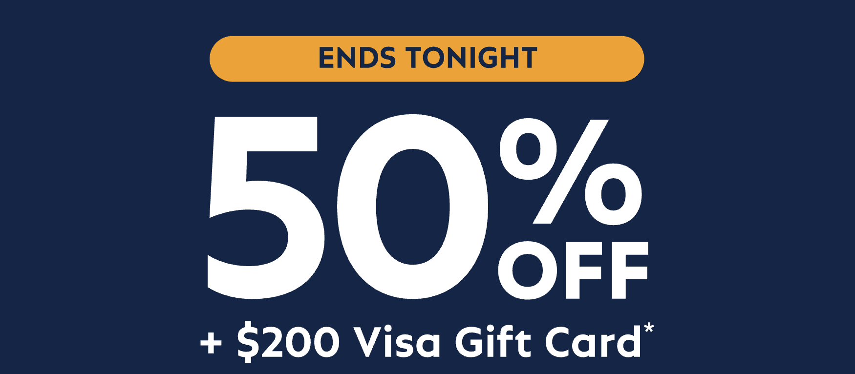 Ends tonight