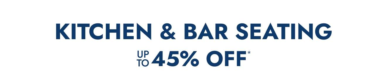 Kitchen & Bar Seating - Up to 45% Off
