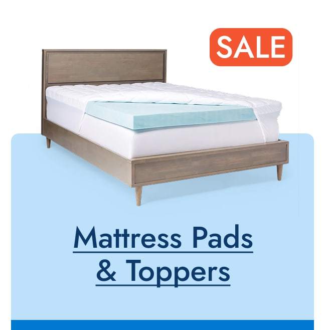 Save on Mattress Pads & Toppers