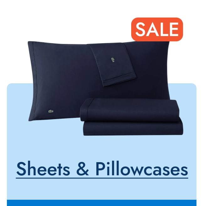 Save on Sheets & Pillowcases