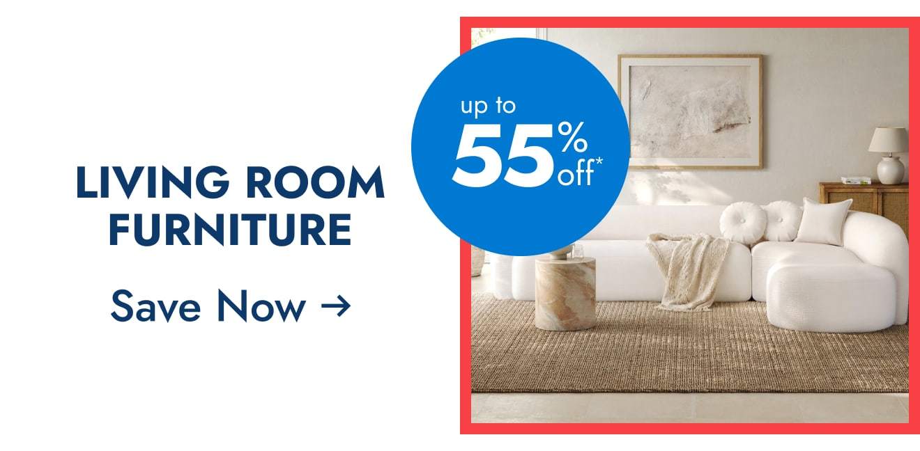 Living Room Furniture - Up to 55% Off
