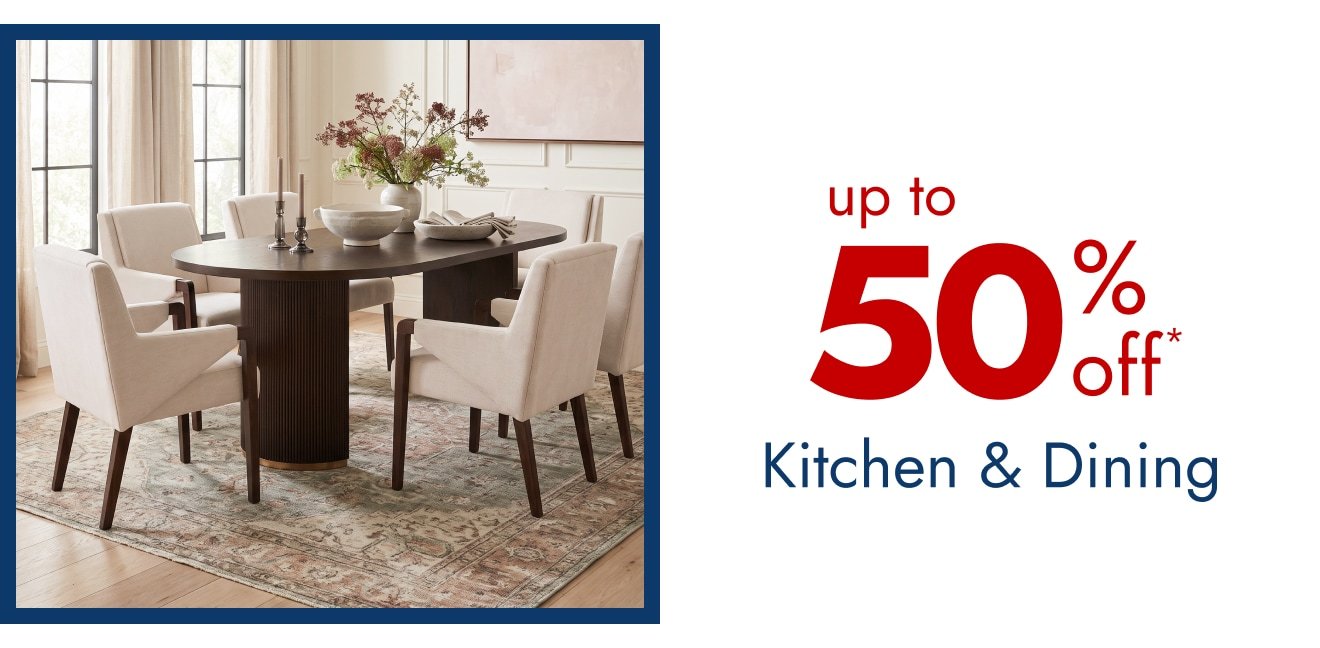 Kitchen & Dining Furniture - Up to 50% off