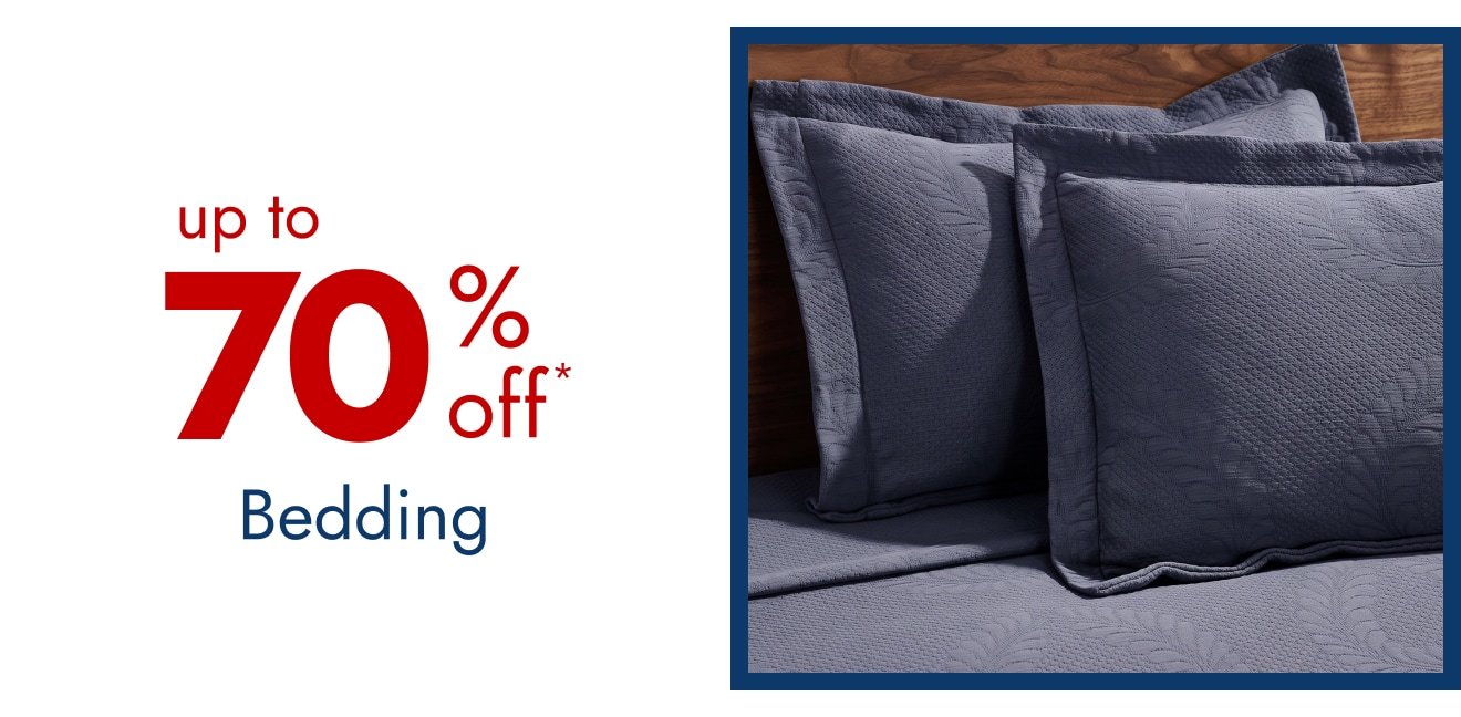 Bedding - Up to 70% Off