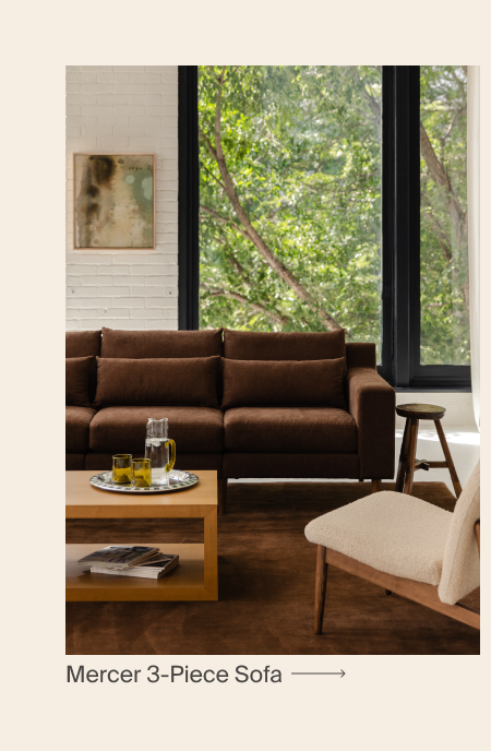 Mercer 3-Piece Sofa