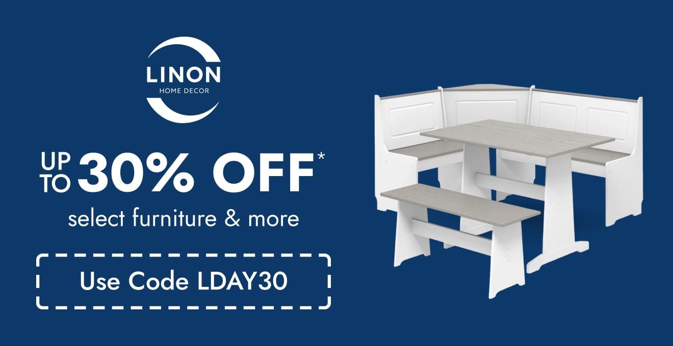 Linon Home Decor up to 30% off
