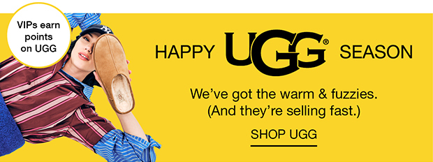 HAPPY UGG SEASON - SHOP UGG