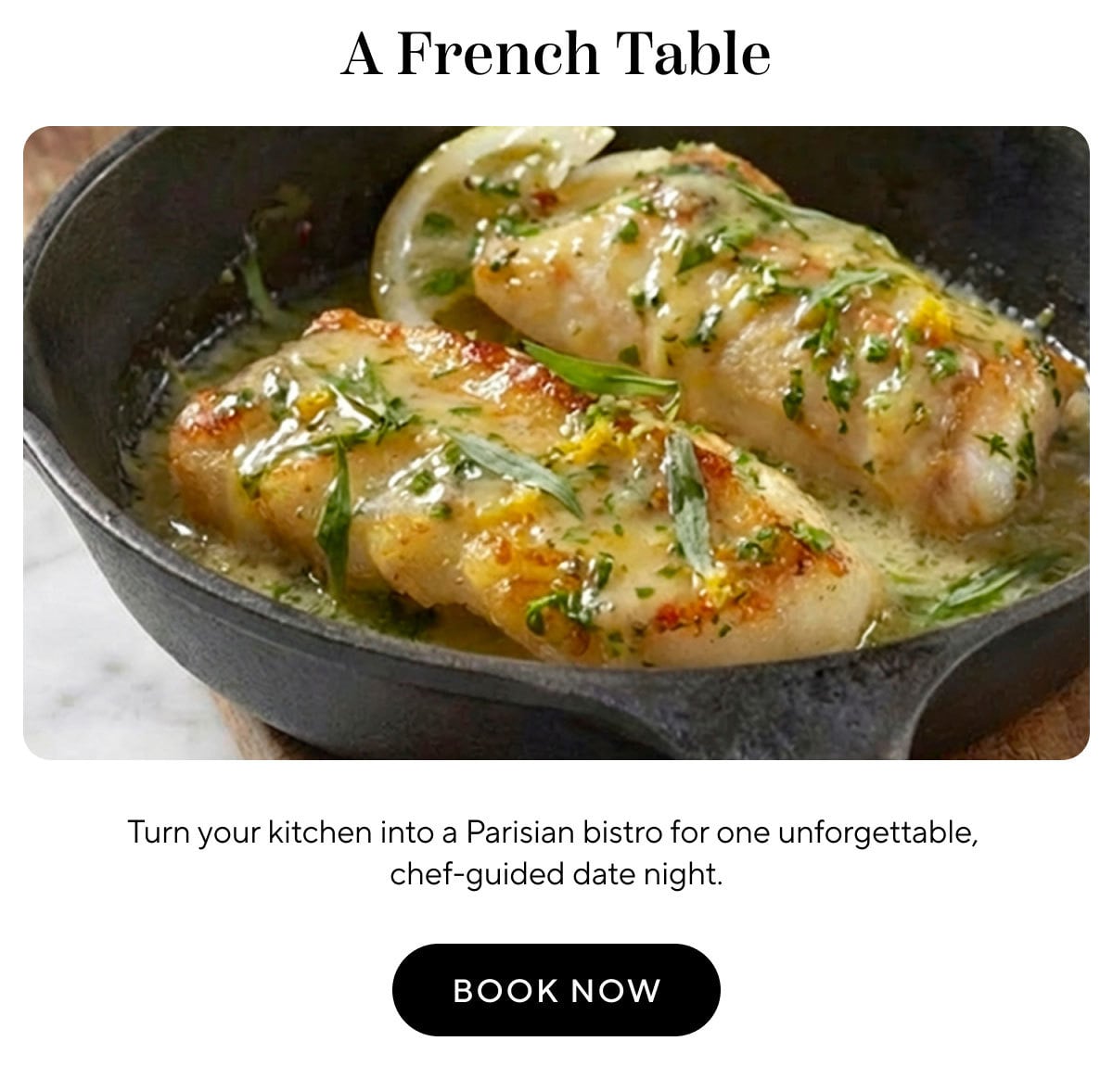 A French Table