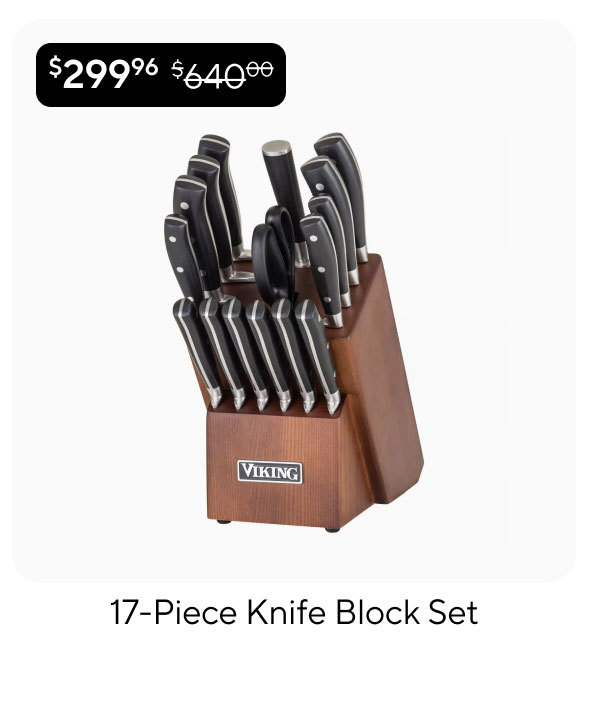 17-Piece Knife Block Set