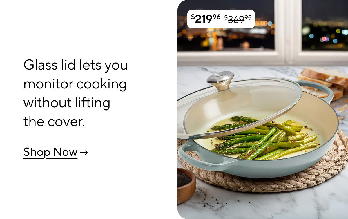 Le Creuset Buffet Casserole with Glass Lid, 3.5 qt.
